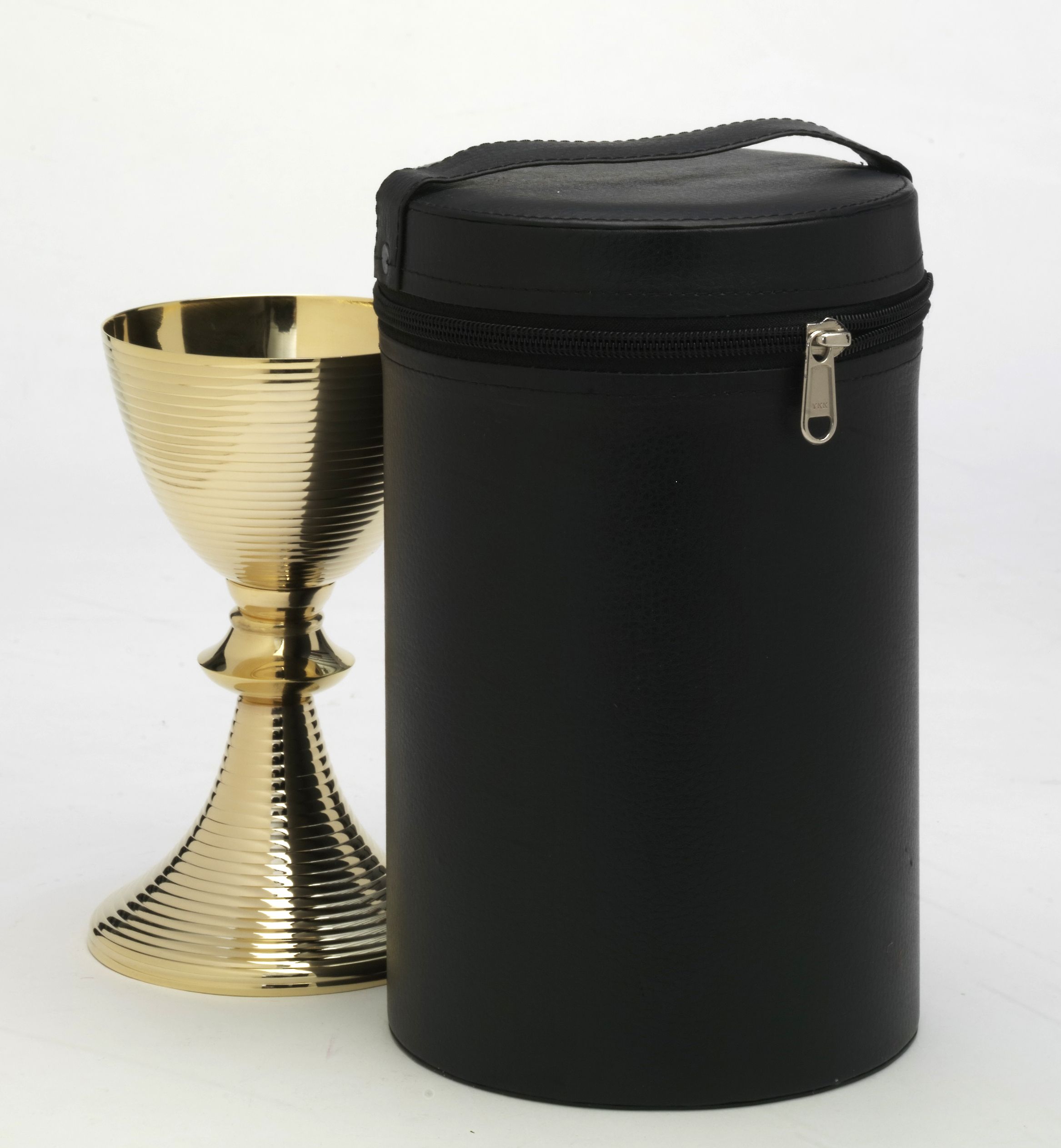 Futerał  na kielich i patenę- 26 cm. (ekologiczna skóra) - KIELICHY MSZALNE - Nowość