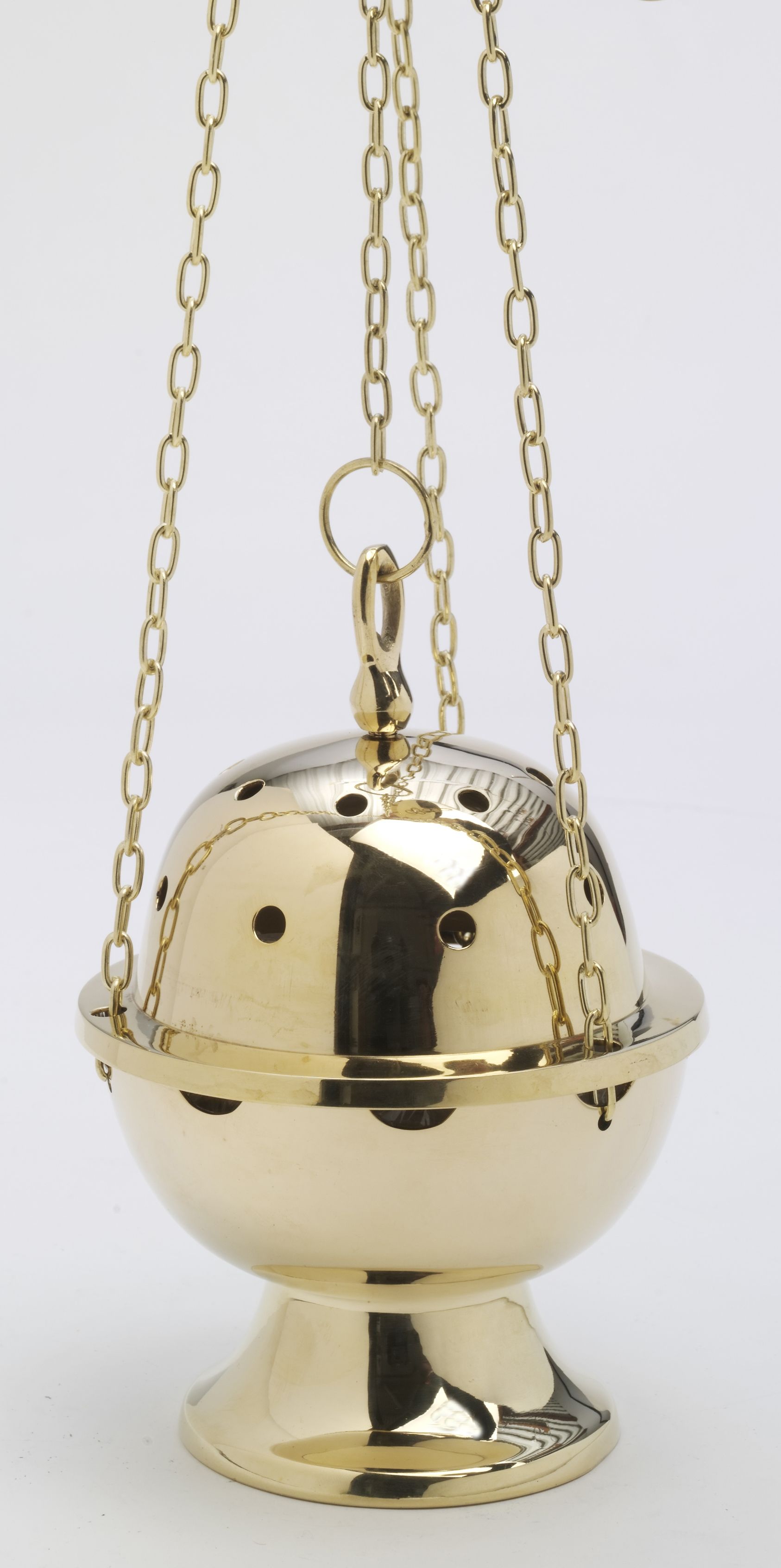 Komplet złoty trybularz + łódka (7) - TRYBULARZE, ŁÓDKI - Nowość