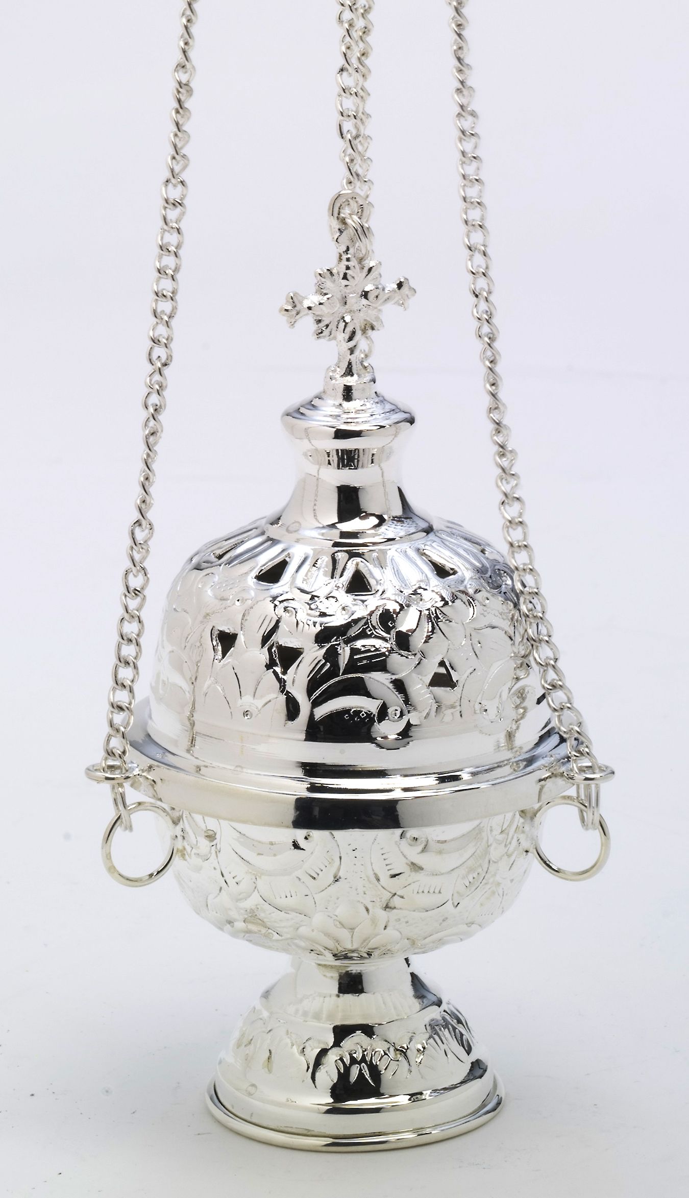 Trybularz posrebrzany - 18 cm - TRYBULARZE, ŁÓDKI - Nowość