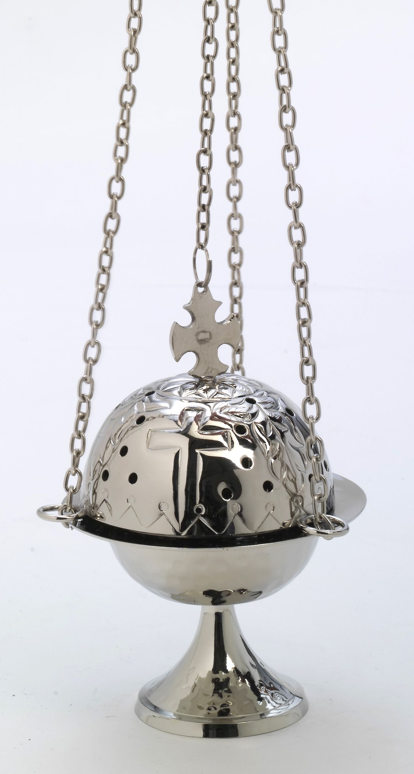 Trybularz niklowany - 16 cm - TRYBULARZE, ŁÓDKI - Nowość