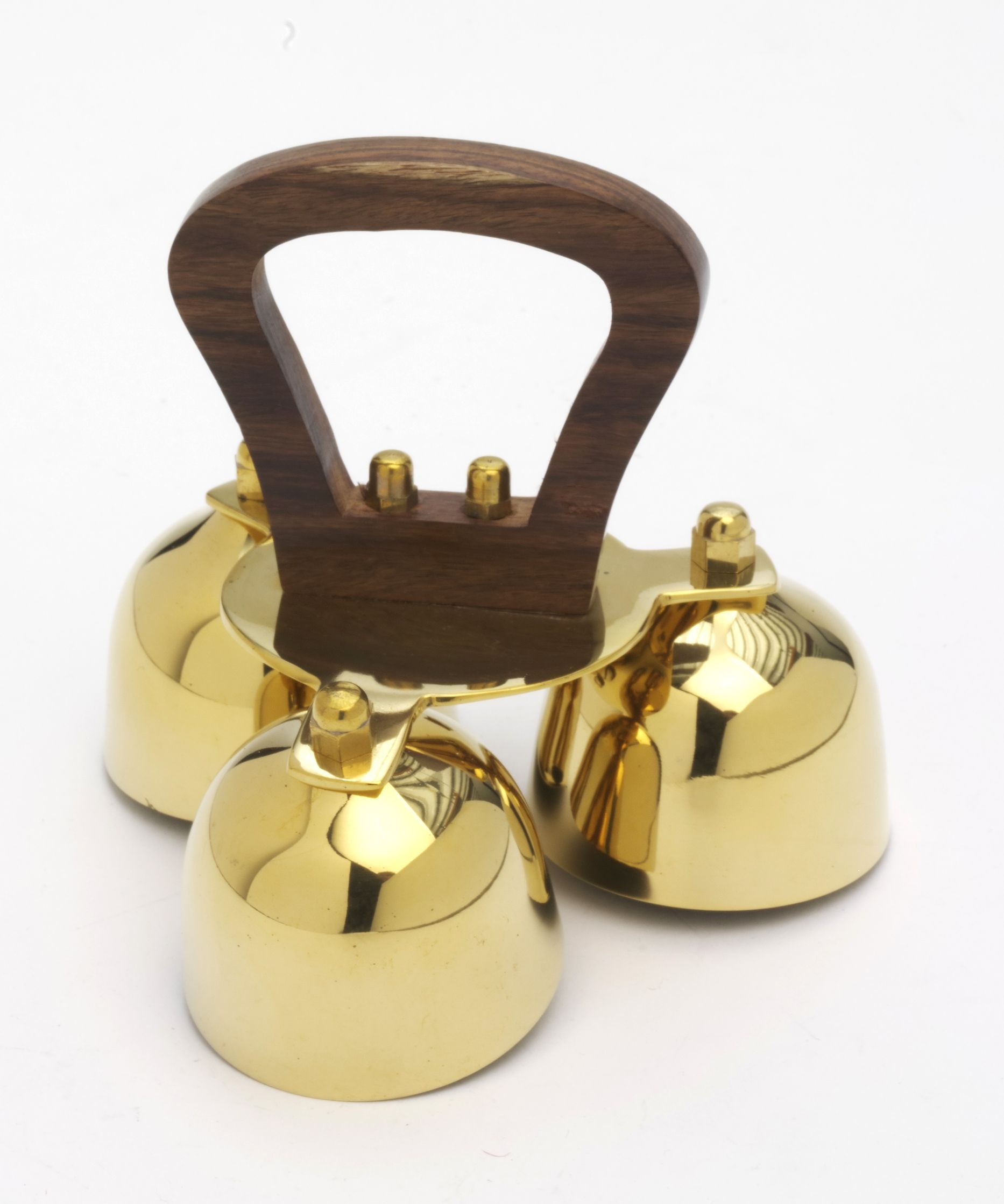 Dzwonki ołtarzowe drewnianą rączką - 3 i 4 tonowe - DZWONKI LITURGICZNE - zdjęcie 2 - Dzwonki ołtarzowe drewnianą rączką - 3 i 4 tonowe