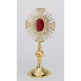 Relikwiarz złocony- 28 cm (1) - RELIKWIARZE
