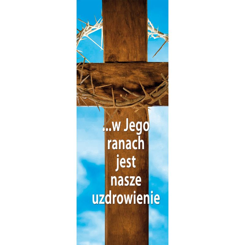 Baner Wielki Post (1) - BANERY - Baner Wielki Post (1)