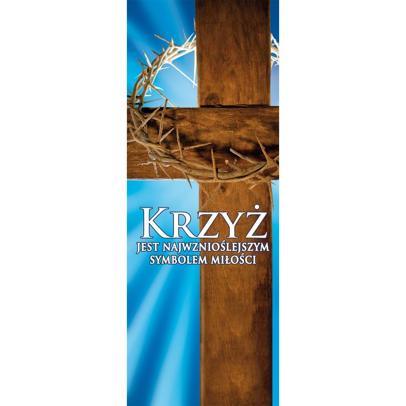 Baner Wielki Post (23) - BANERY - Baner Wielki Post (23)