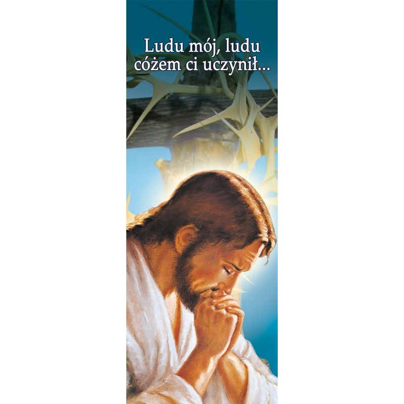 Baner Wielki Post (25) - BANERY - Baner Wielki Post (25)