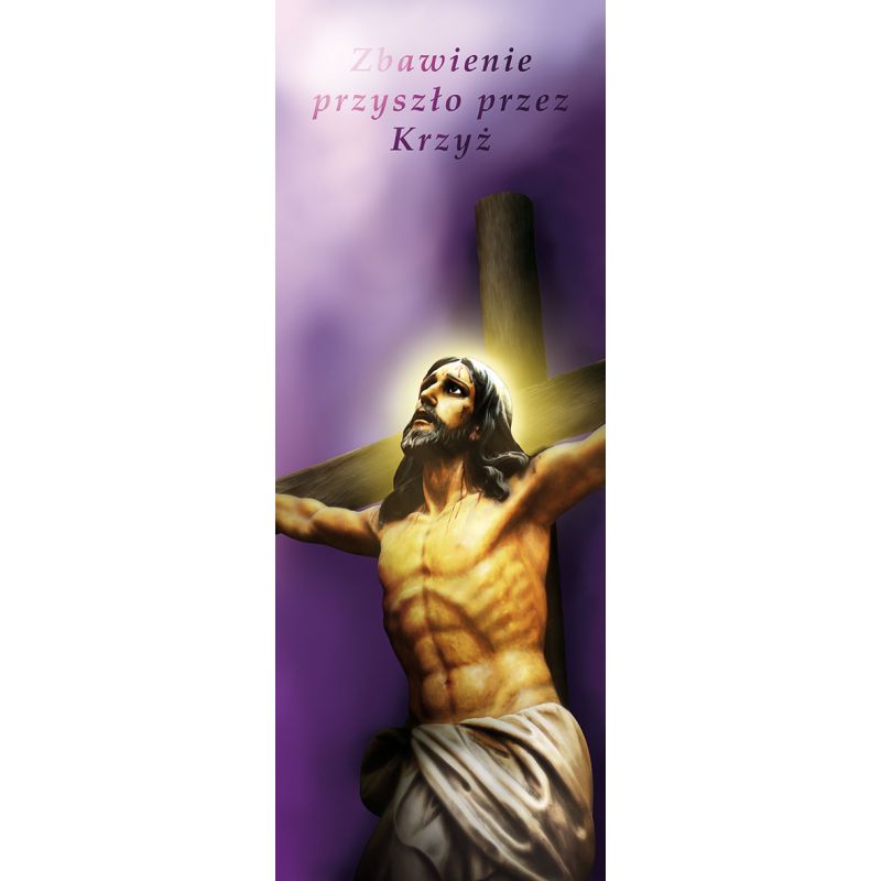 Baner Wielki Post (55) - BANERY - Baner Wielki Post (55)