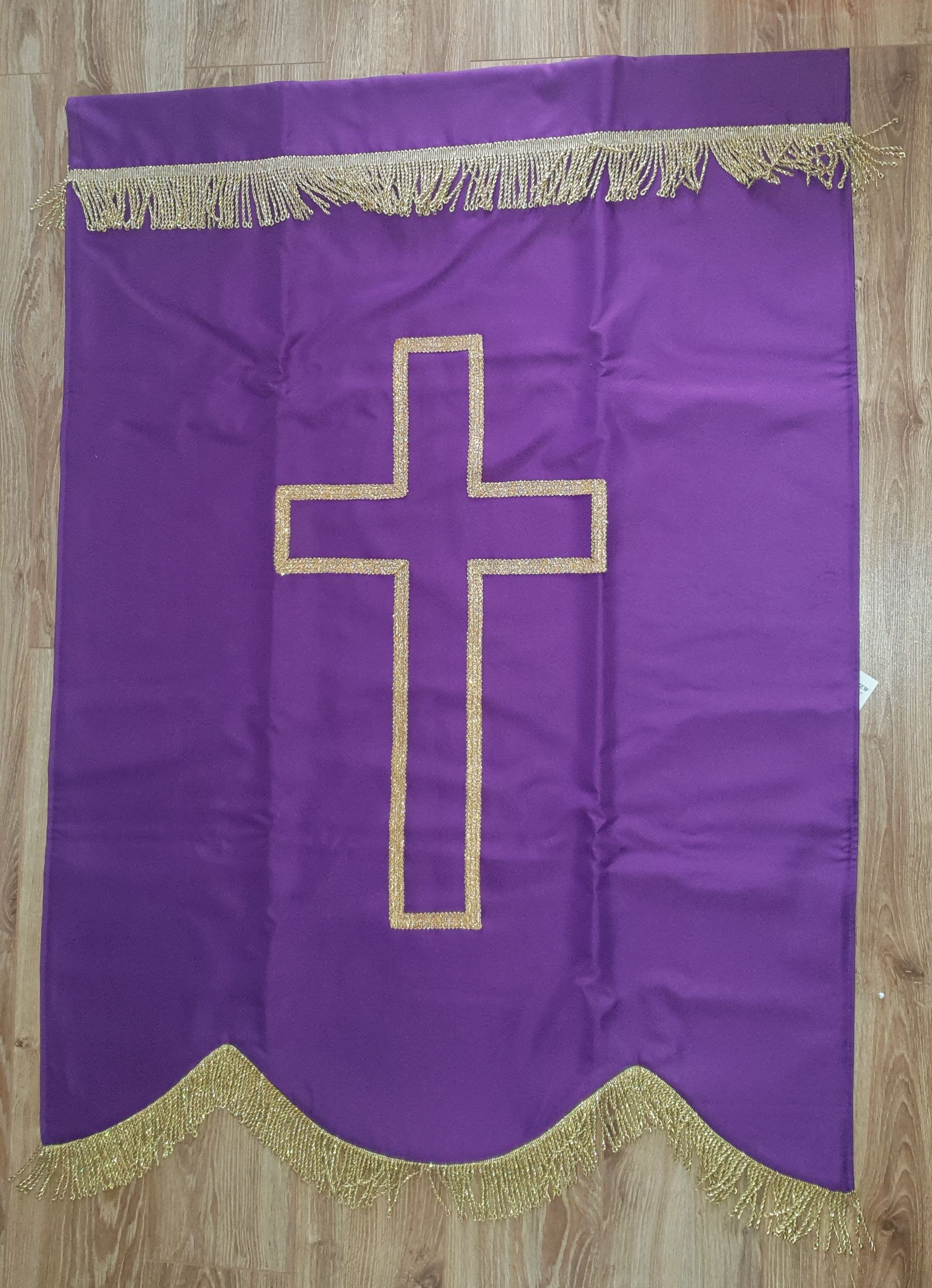 Chorągiew fioletowa P - CHORĄGWIE - zdjęcie 2 - Chorągiew fioletowa P
