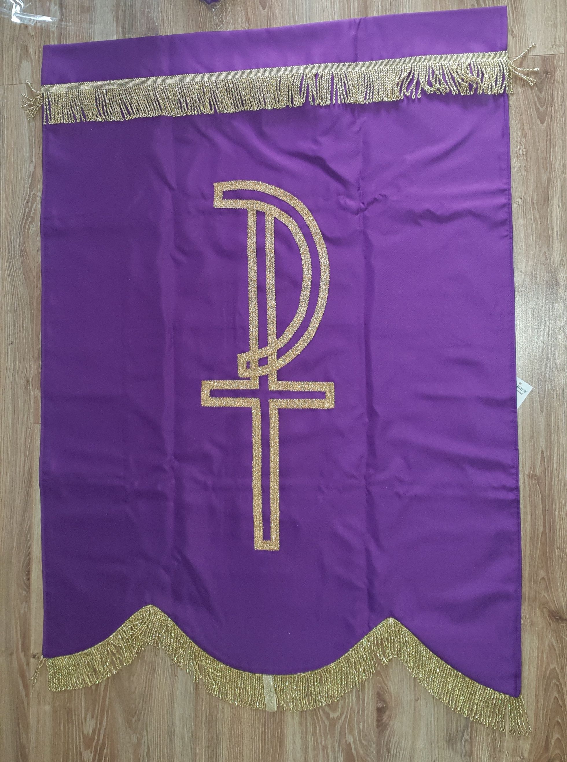 Chorągiew fioletowa P - CHORĄGWIE - zdjęcie 3 - Chorągiew fioletowa P