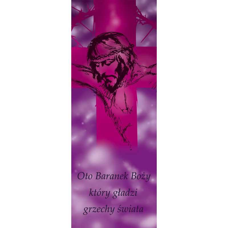 Baner Wielki Post (59) - BANERY - Baner Wielki Post (59)