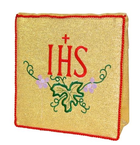 Bursa Haftowana IHS, winogrona (018) - BURSY, ZESTAWY DO CHORYCH - Nowość