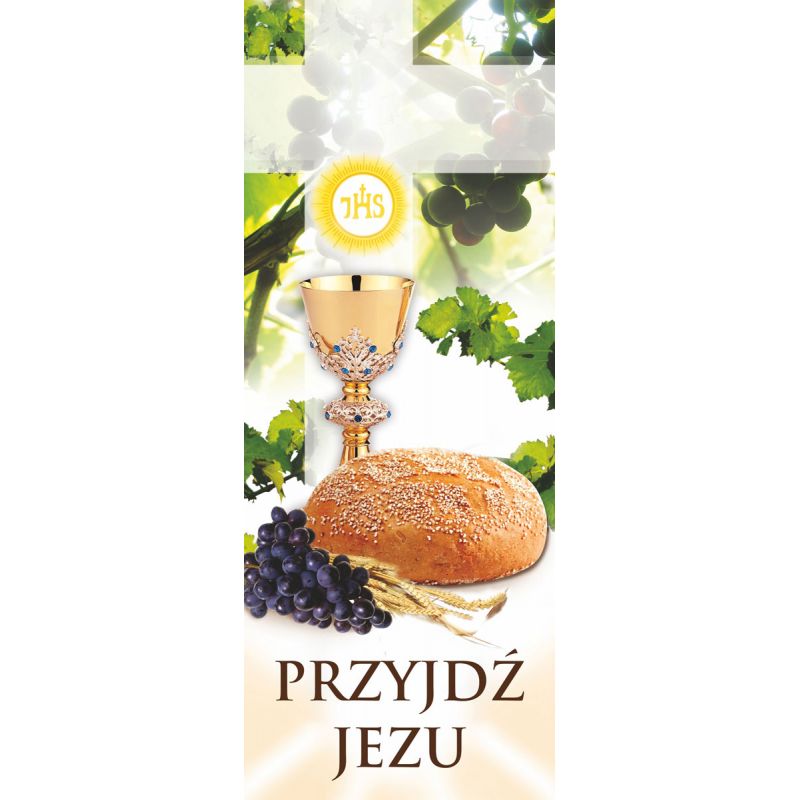 Baner I Komunia Święta - Przyjdź Jezu (6) - Pierwsza Komunia Święta - Baner I Komunia Święta - Przyjdź Jezu (6)