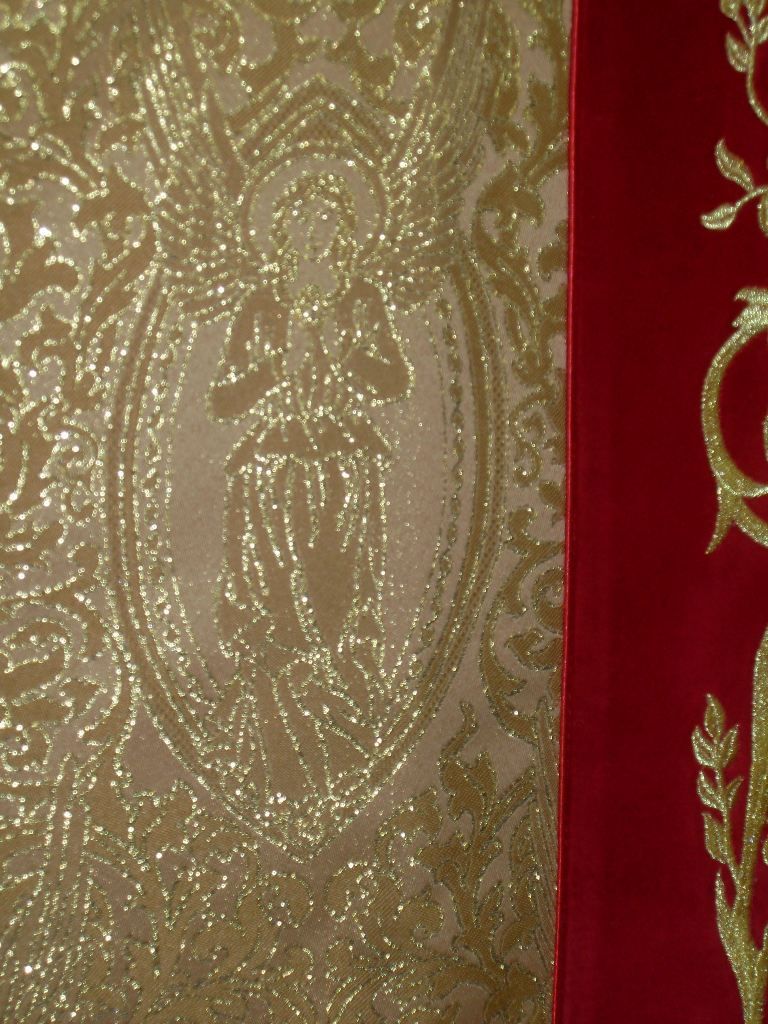 Ornat rozeta - szeroki haftowany pas (13) - Ornaty złote/srebrne - zdjęcie 2 - Ornat rozeta - szeroki haftowany pas (13)