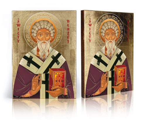 Ikona religijna Święty Błażej - Święci i Błogosławieni - Nowość