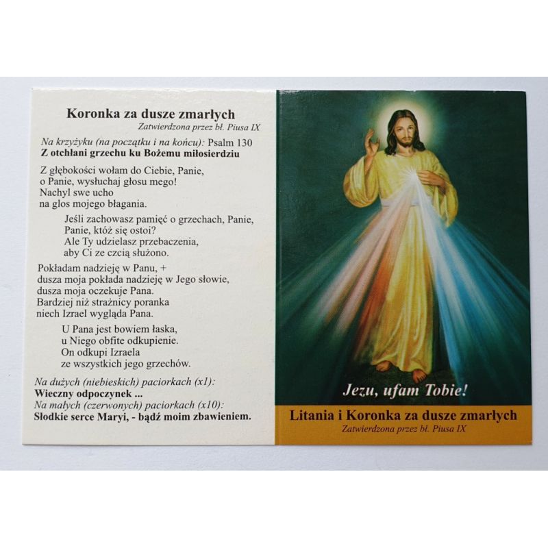 Obrazek - Litania i Koronka za dusze zmarłych - MODLITEWNIKI - Obrazek - Litania i Koronka za dusze zmarłych