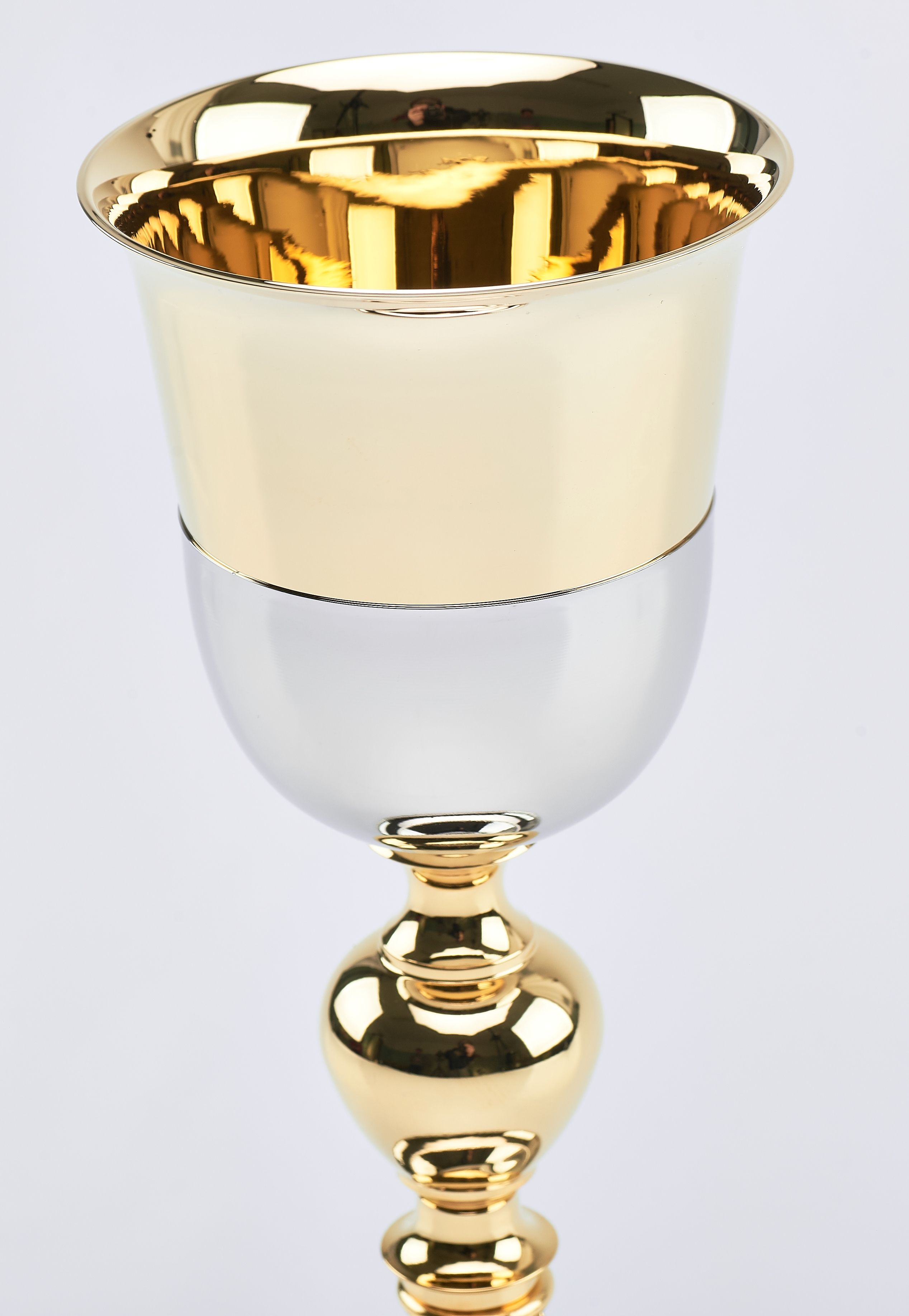 Kielich pozłacany Maltański - 22 cm (2) - KIELICHY MSZALNE - zdjęcie 2 - Kielich pozłacany Maltański - 22 cm (2)