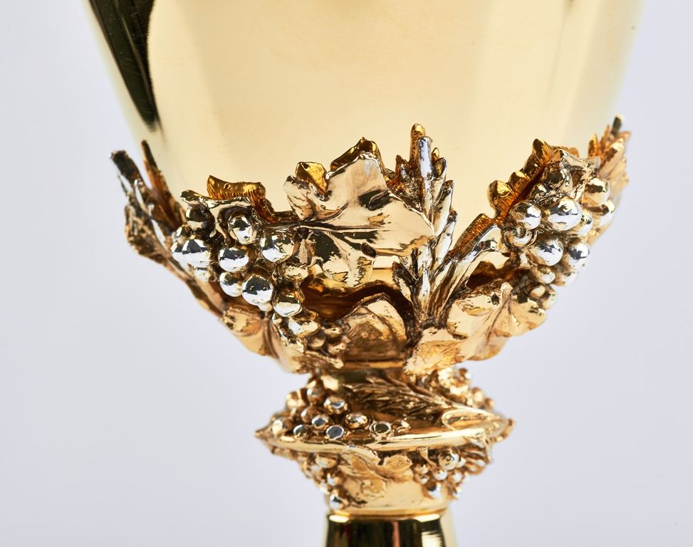 Kielich pozłacany - 20 cm (3) - KIELICHY MSZALNE - zdjęcie 2 - Kielich pozłacany - 20 cm (3)