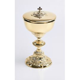 Puszka pozłacana do koncelebry - 26 cm (4) - PUSZKI MSZALNE