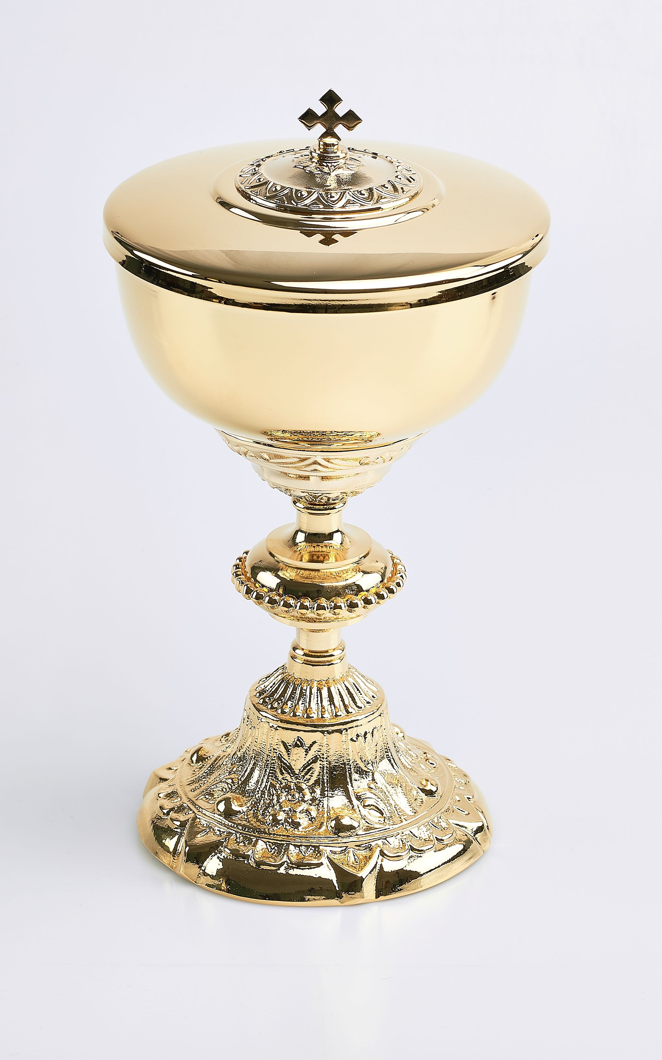 Puszka pozłacana do koncelebry - 26 cm (4) - PUSZKI MSZALNE - Nowość