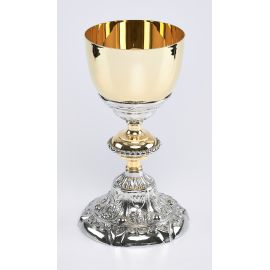 Kielich złoto - srebrno - 22 cm (5) - KIELICHY MSZALNE