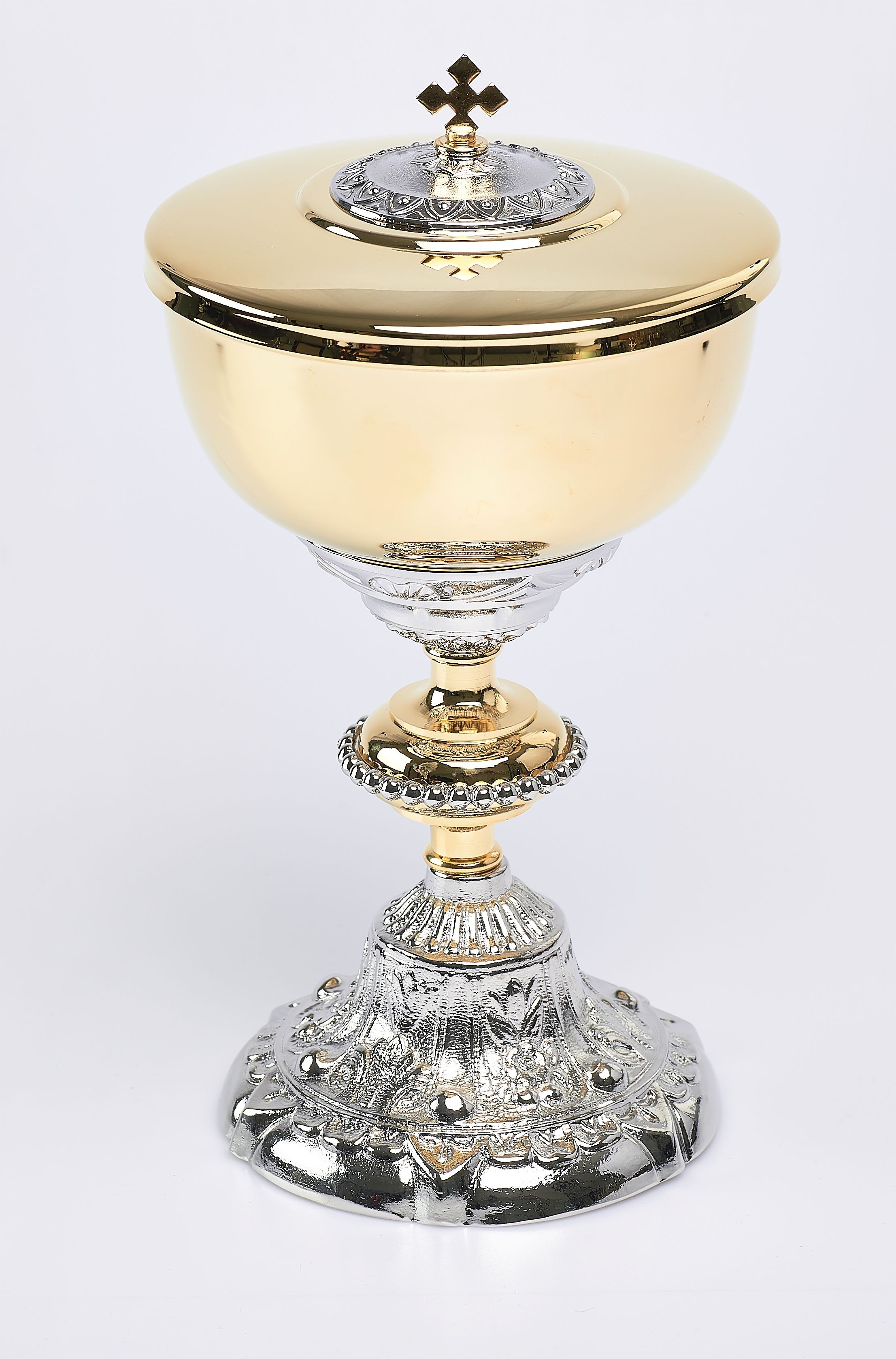 Puszka złoto-srebro - 26 cm (5) - PUSZKI MSZALNE - Nowość