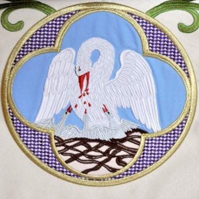 Baldachim haftowany na procesję - BALDACHIMY - zdjęcie 3 - Baldachim haftowany na procesję