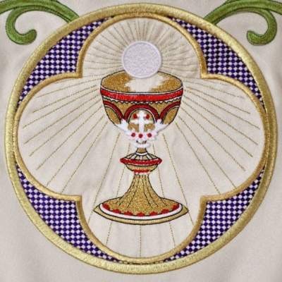 Baldachim haftowany na procesję - BALDACHIMY - zdjęcie 4 - Baldachim haftowany na procesję