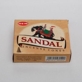 Kadzidło stożkowe - Drzewo sandałowe (10 stożków) - KADZIDŁA, WĘGIELKI