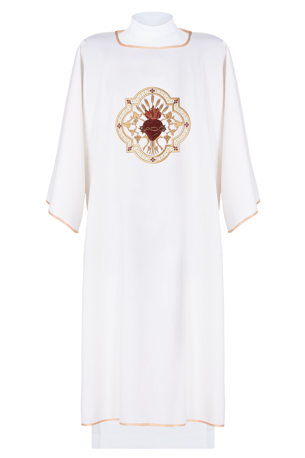 Dalmatyka ecru - Serce Pana Jezusa (3) - DALMATYKI - Nowość