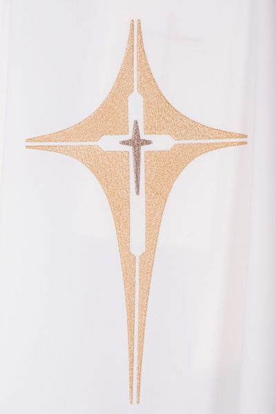 Stuła diakońska haftowana Krzyż (7) - DLA DIAKONA - zdjęcie 2 - Stuła diakońska haftowana Krzyż (7)