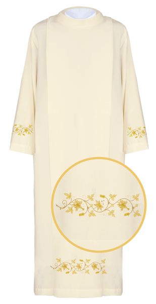 Alba kapłańska haftowana - 05 - KOMŻE I ALBY  KAPŁAŃSKIE - Nowość