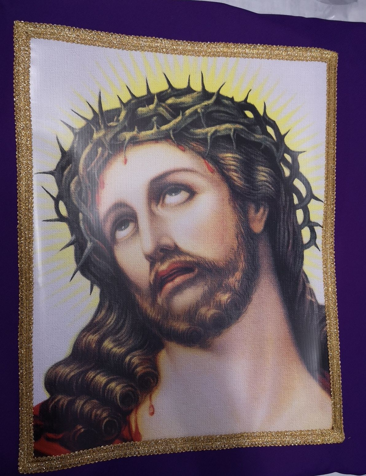 Chorągiew dwustronna (1) - CHORĄGWIE, SZTANDARY - zdjęcie 2 - Chorągiew dwustronna (1)