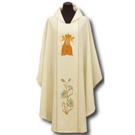 Ornat haftowany Matka Boża Licheńska - Ornaty Maryjne