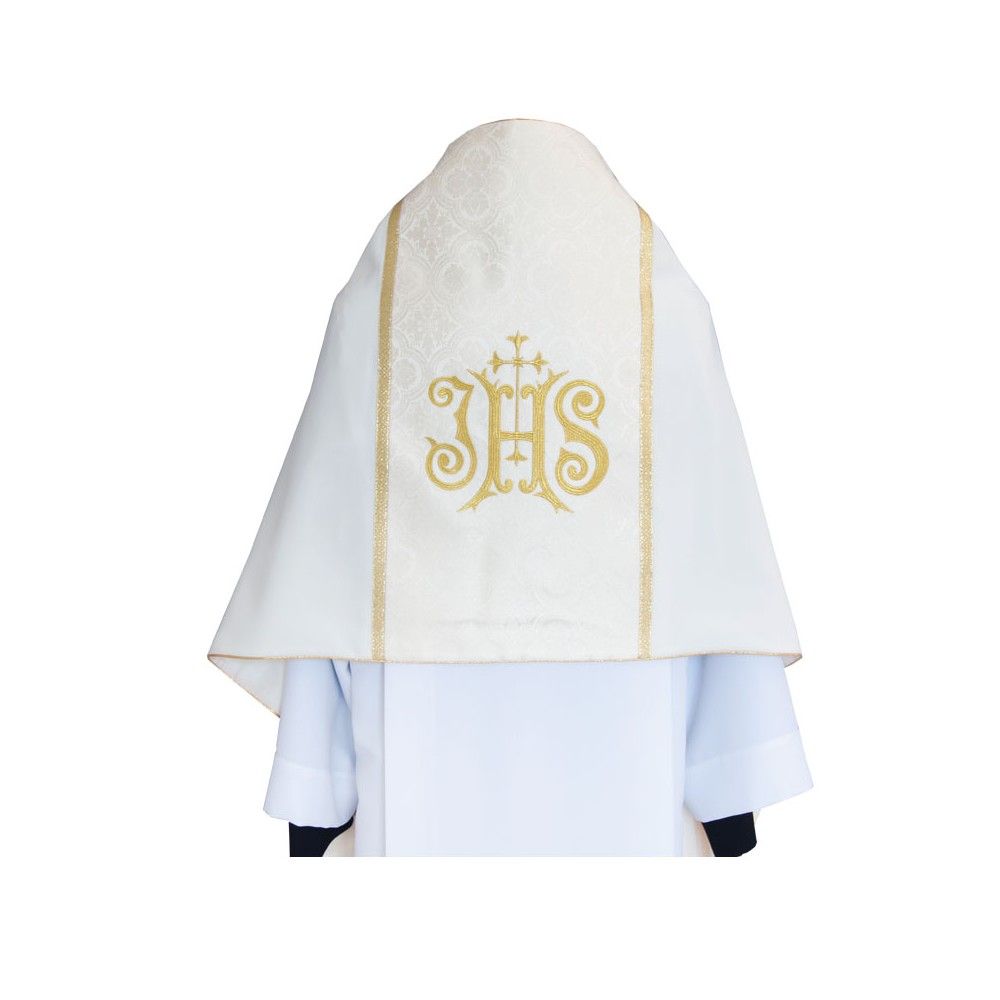 Welon liturgiczny - wzór złoty IHS (29) - WELONY - Nowość