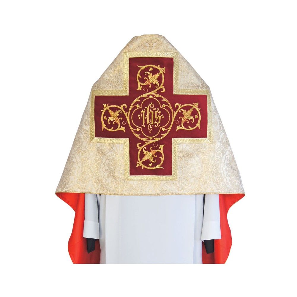 Welon liturgiczny - wzór złoty IHS (30) - WELONY - Nowość