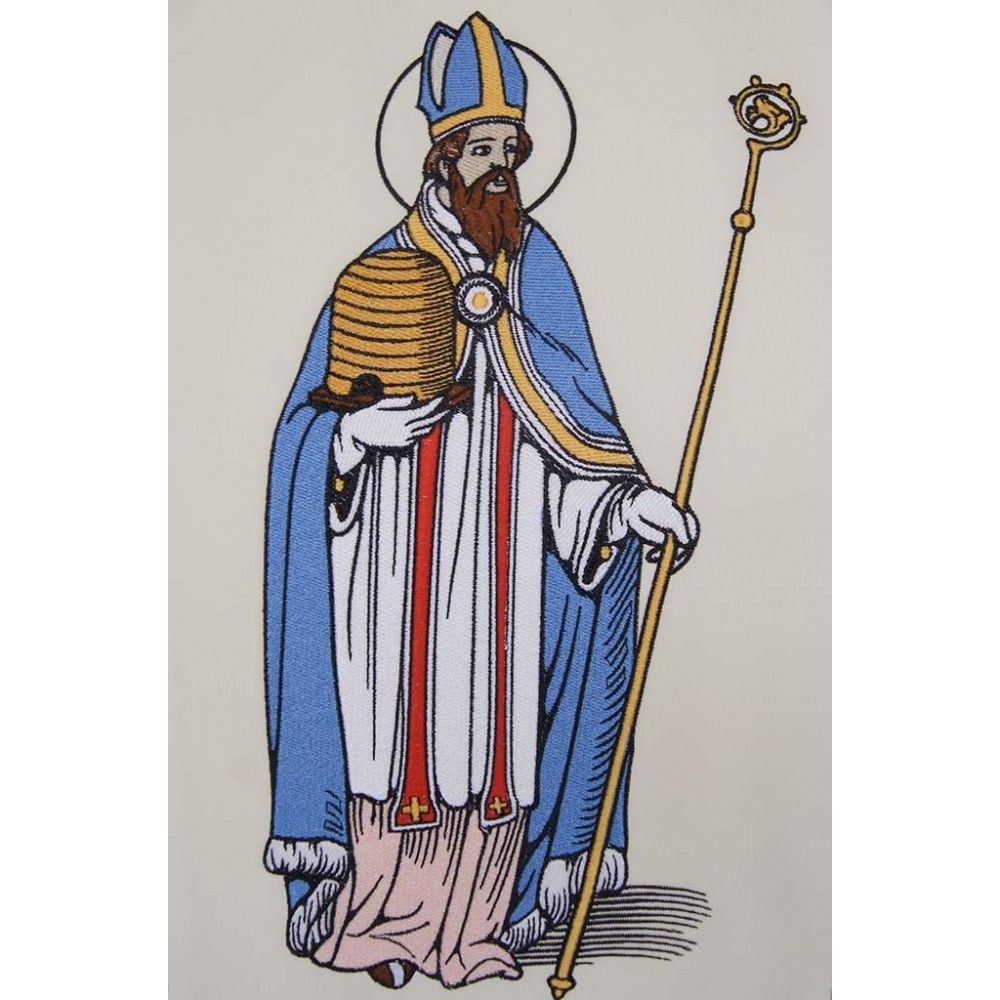 Pas nakładany - Święty Ambroży - Ornaty z wizerunkiem świętych - zdjęcie 2 - Pas nakładany - Święty Ambroży