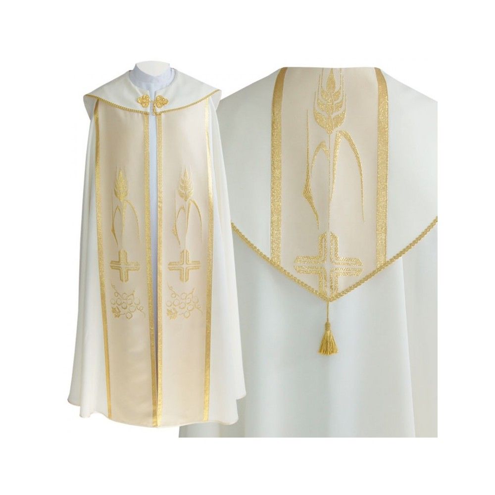 Kapa wzór gotycki - tkanina bawełna-stretch (4) - KAPY LITURGICZNE - Nowość