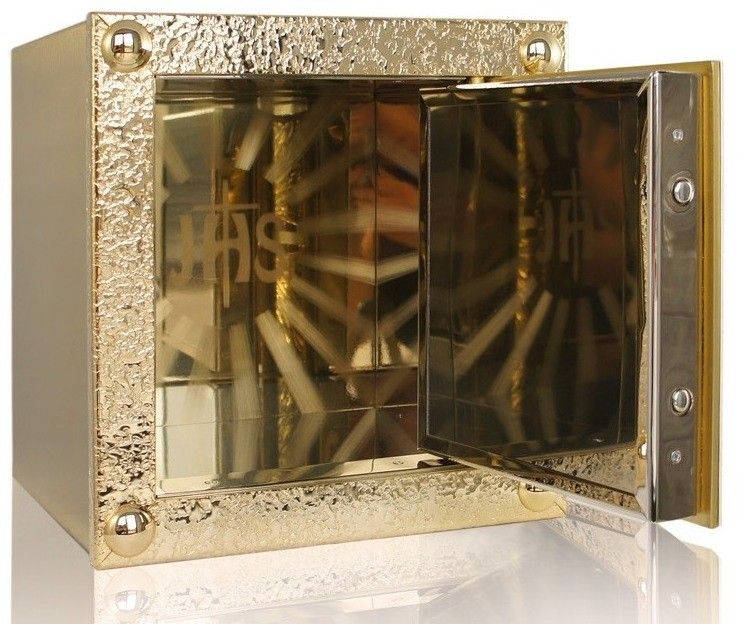 Tabernakulum mosiężne Kielich - TABERNAKULA - zdjęcie 2 - Tabernakulum mosiężne Kielich (27)