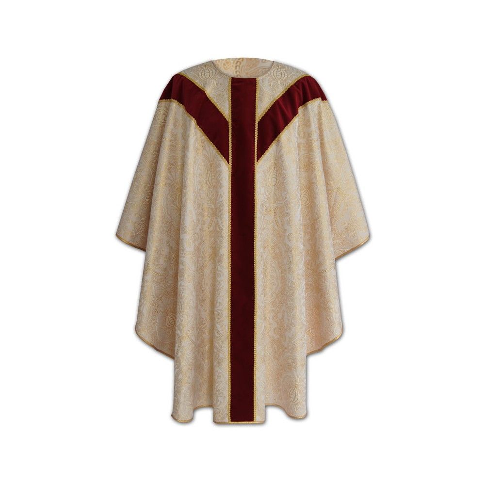 Ornat Semi-Gotycki - kolory liturgiczne (38) - Ornaty Semi Gotyckie - zdjęcie 5 - Ornat Semi-Gotycki - kolory liturgiczne (38)