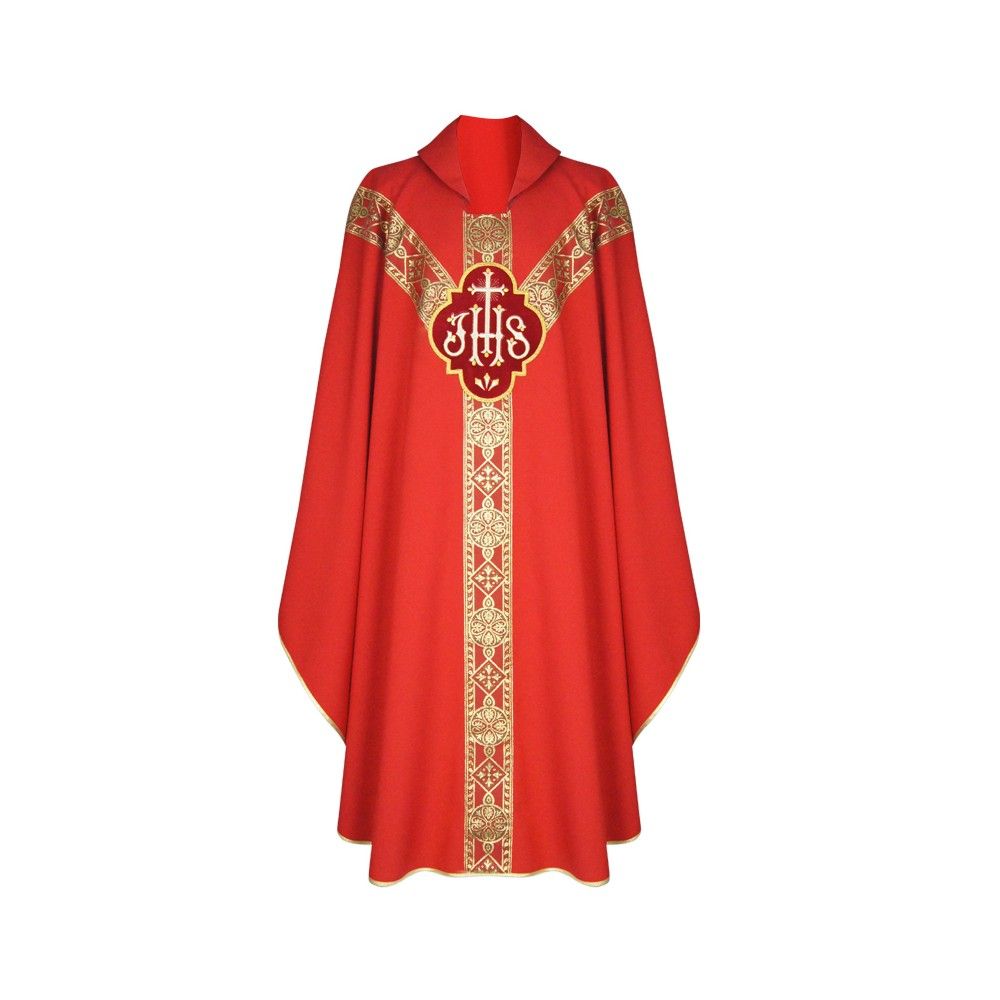 Ornat Semi-Gotycki - kolory liturgiczne (42) - Ornaty Semi Gotyckie - zdjęcie 3 - Ornat Semi-Gotycki - kolory liturgiczne (42)