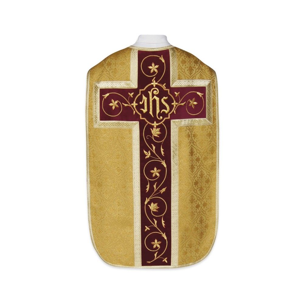 Ornat rzymski IHS - złoty (27) - Ornaty rzymskie - zdjęcie 2 - Ornat rzymski IHS - złoty (27)