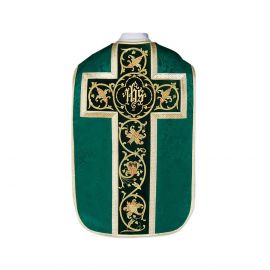 Ornat rzymski IHS - kolory liturgiczne, żakard (35) - Ornaty rzymskie - zdjęcie 5 - Ornat rzymski IHS - kolory liturgiczne, żakard (34)