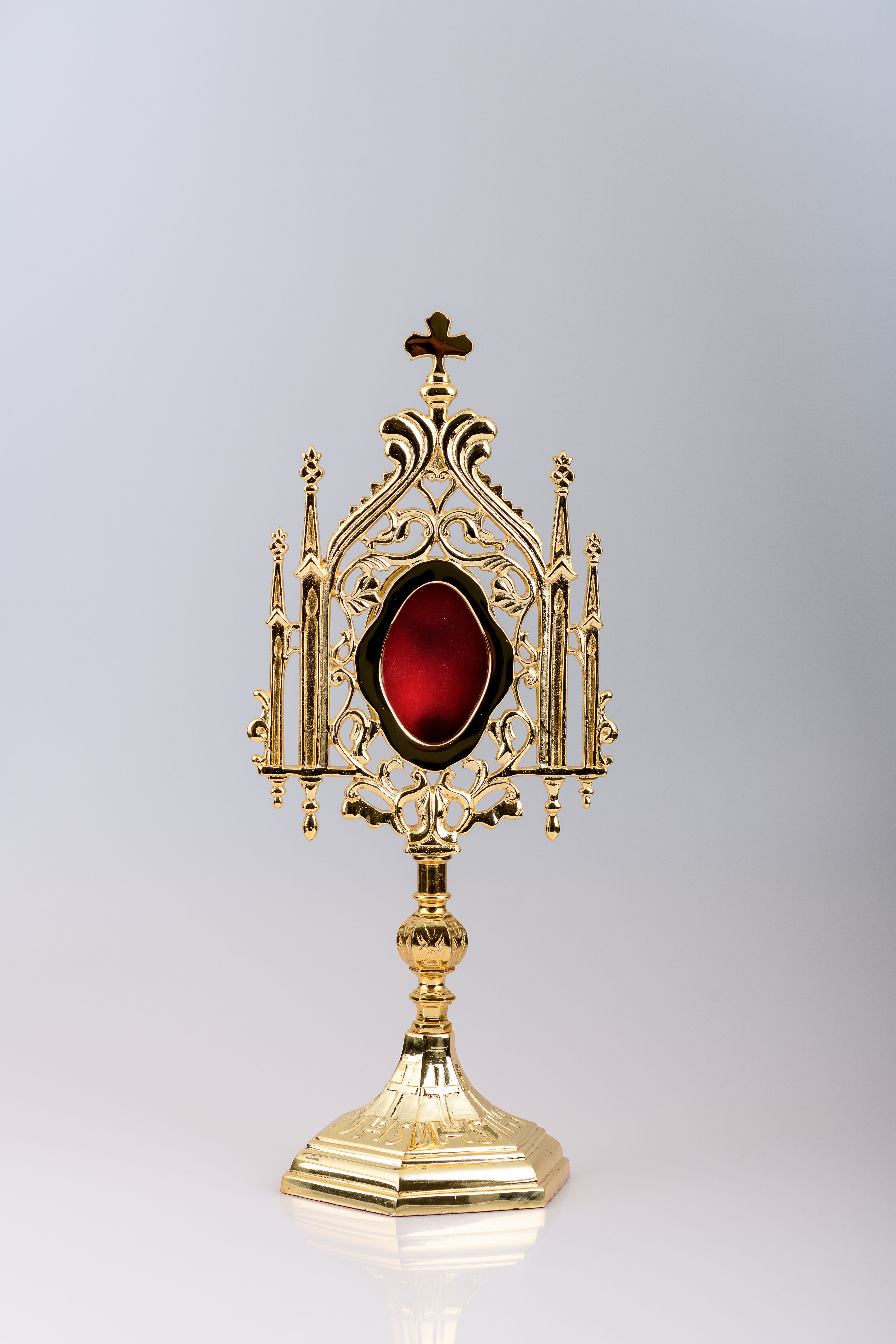 Relikwiarz pozłacany 35 cm (13) - RELIKWIARZE - Nowość