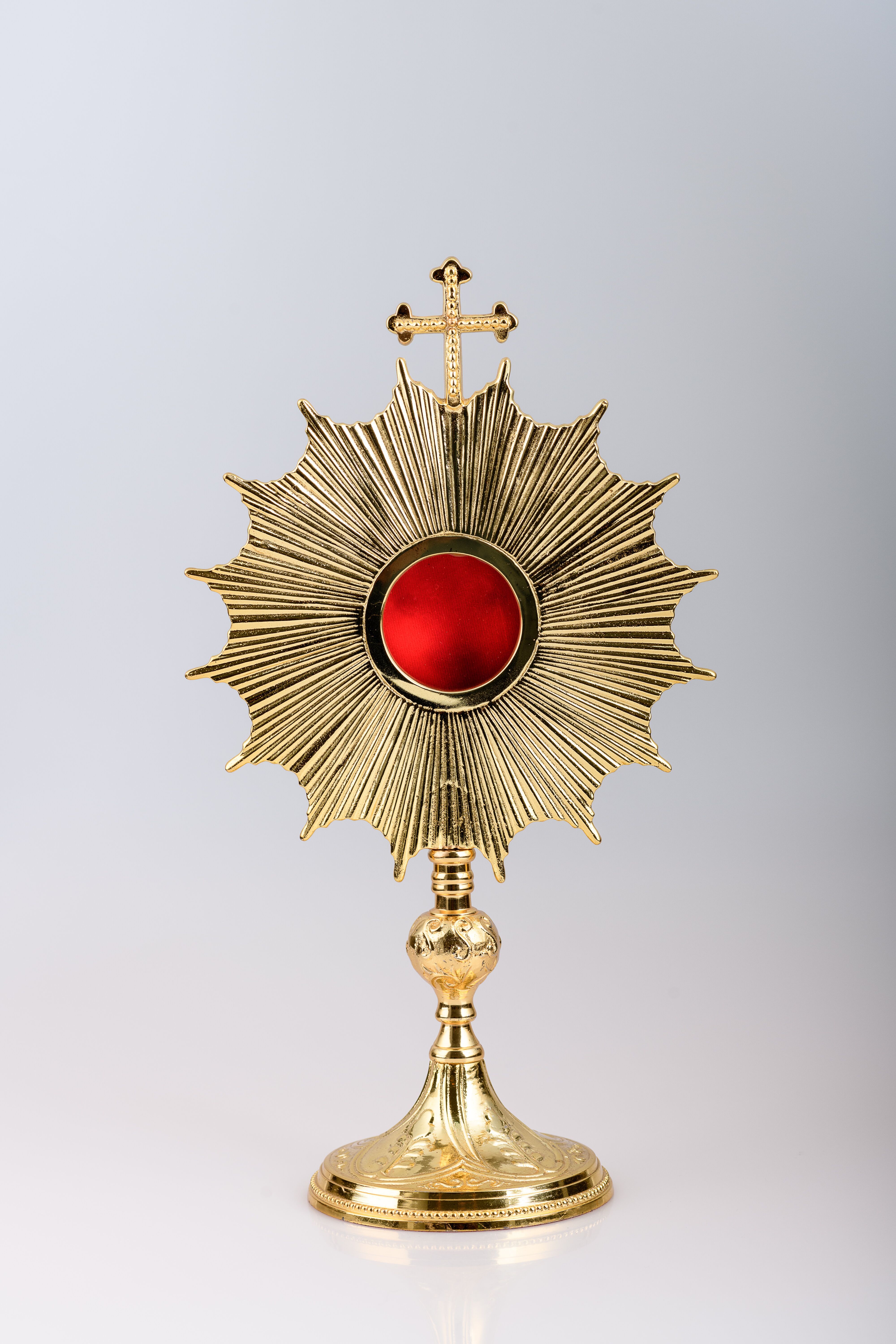 Relikwiarz pozłacany 35 cm (14) - RELIKWIARZE - Nowość