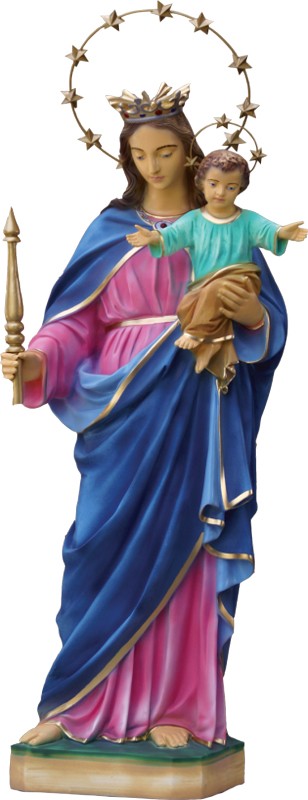 Matka Boża Wspomożycielka 106/118 - Figury maryjne - zdjęcie 2 - Matka Boża Wspomożycielka 106/118