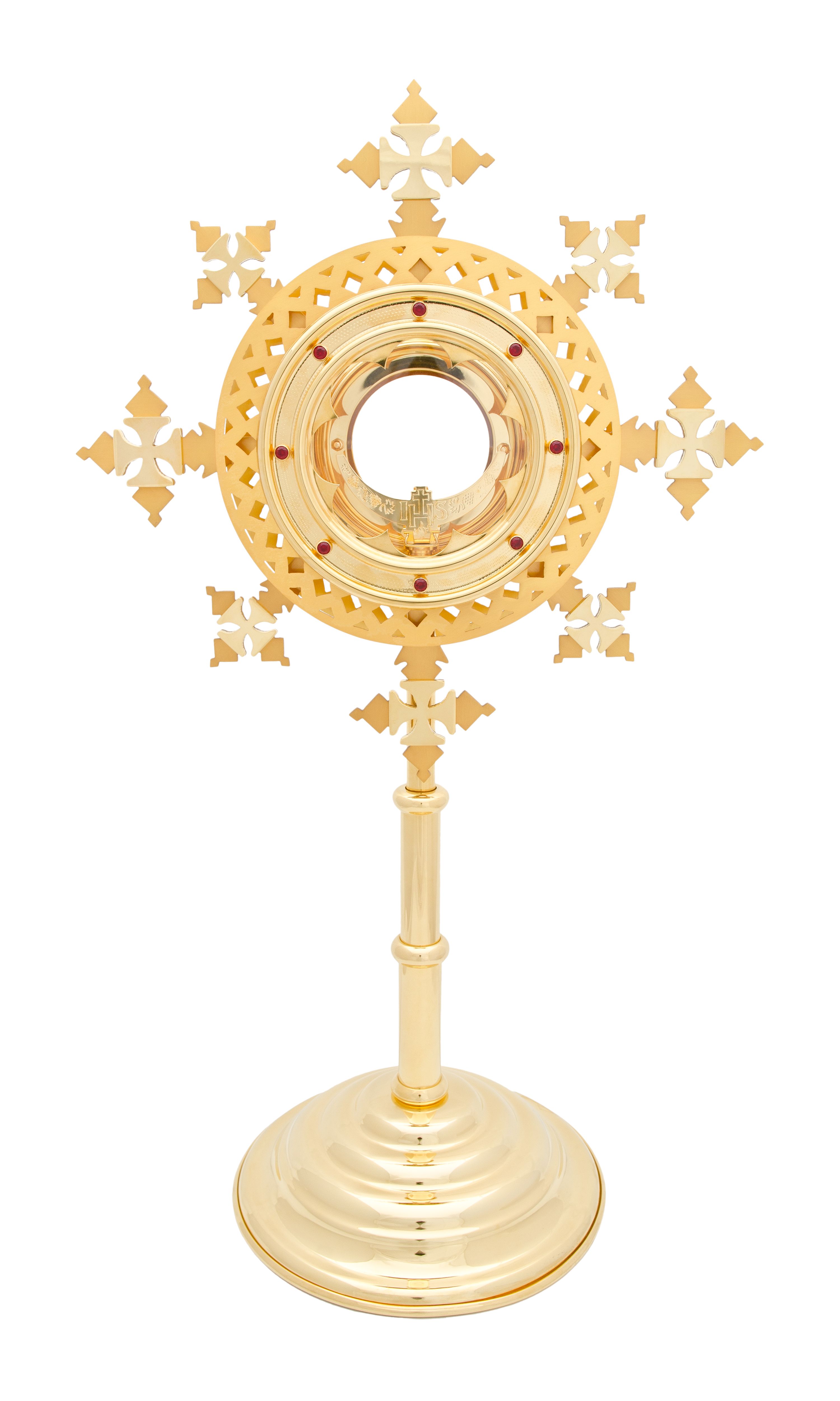 Monstrancja pozłacana wys. 53 cm (26) - MONSTRANCJE - Nowość