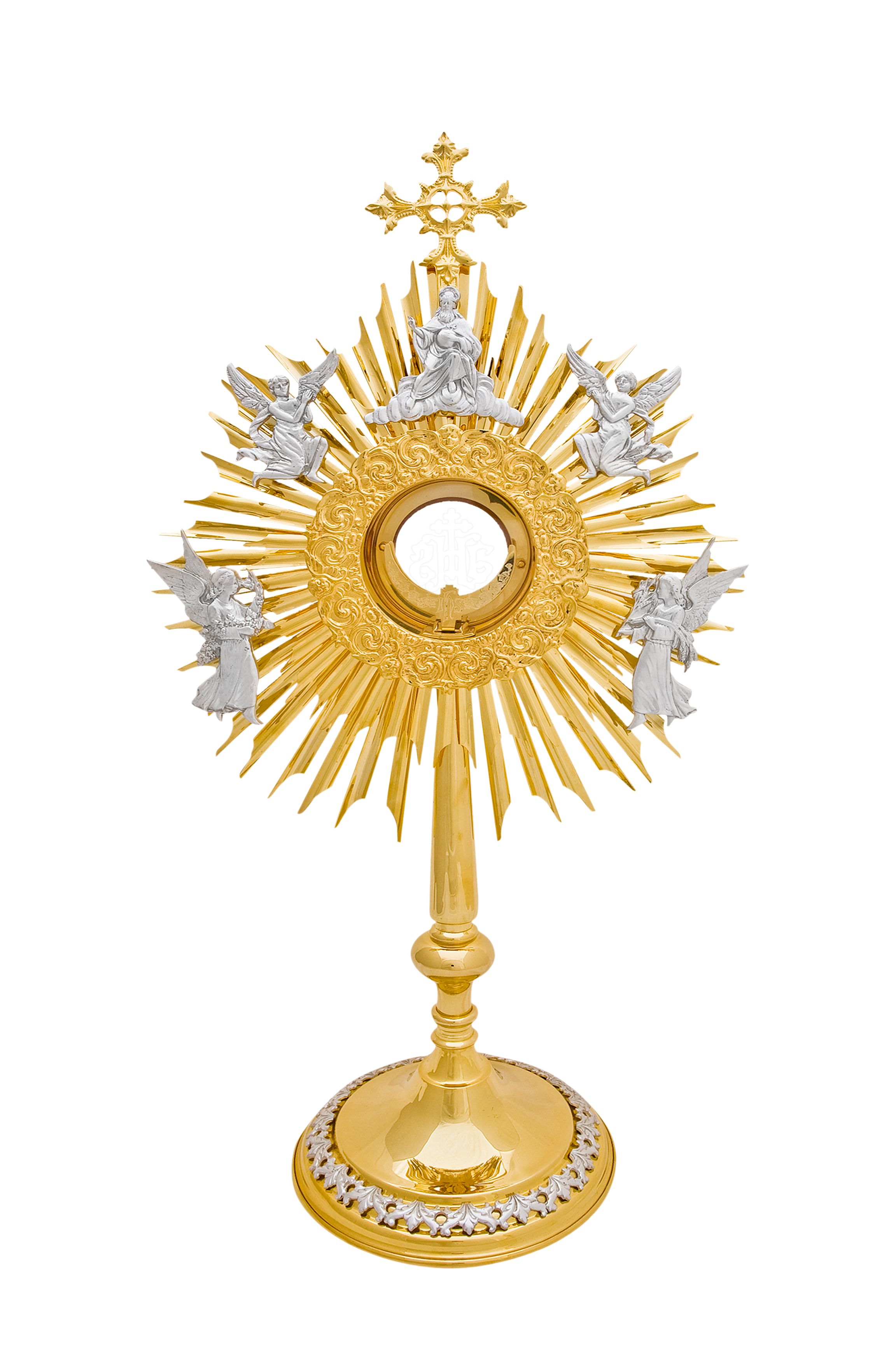 Monstrancja pozłacana wys. 68 cm (27) - MONSTRANCJE - Nowość