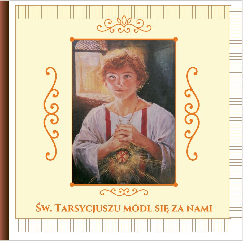 Sztandar 2 stronny  ministrancki - drukowany - CHORĄGWIE, SZTANDARY - Nowość