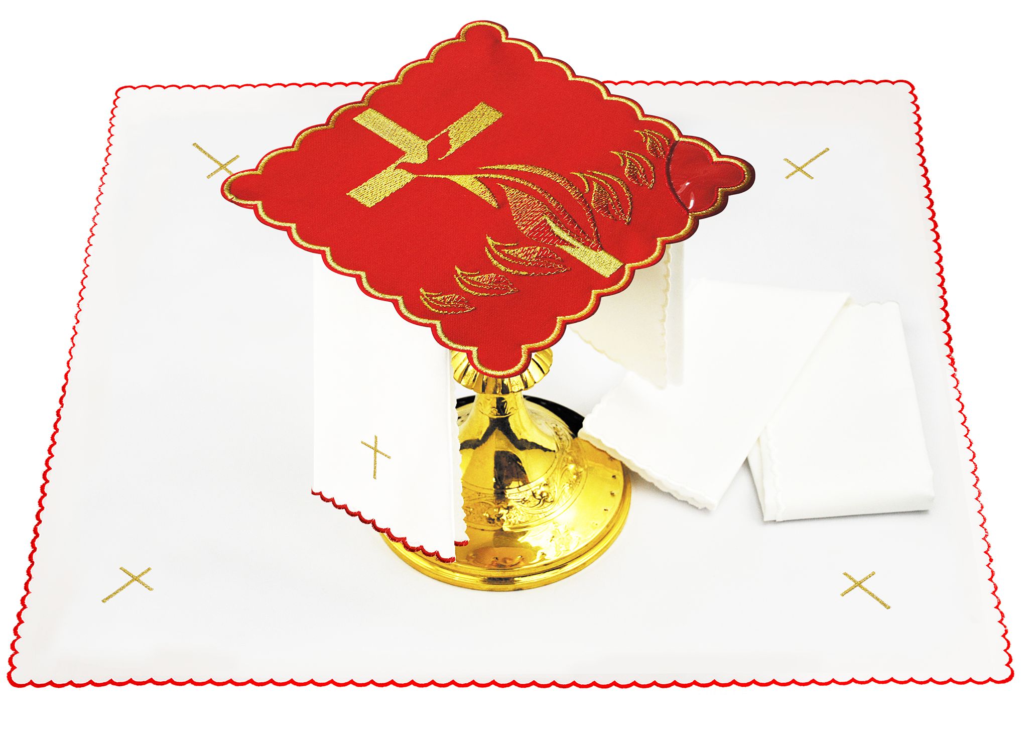 Bielizna kielichowa Duch Święty - haft (2) - SAKRAMENT BIERZMOWANIA - Nowość