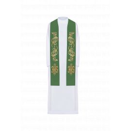 Stuła haftowana - kolory liturgiczne (31) - EUCHARYSTYCZNE - zdjęcie 4 - Stuła haftowana - kolory liturgiczne (31)