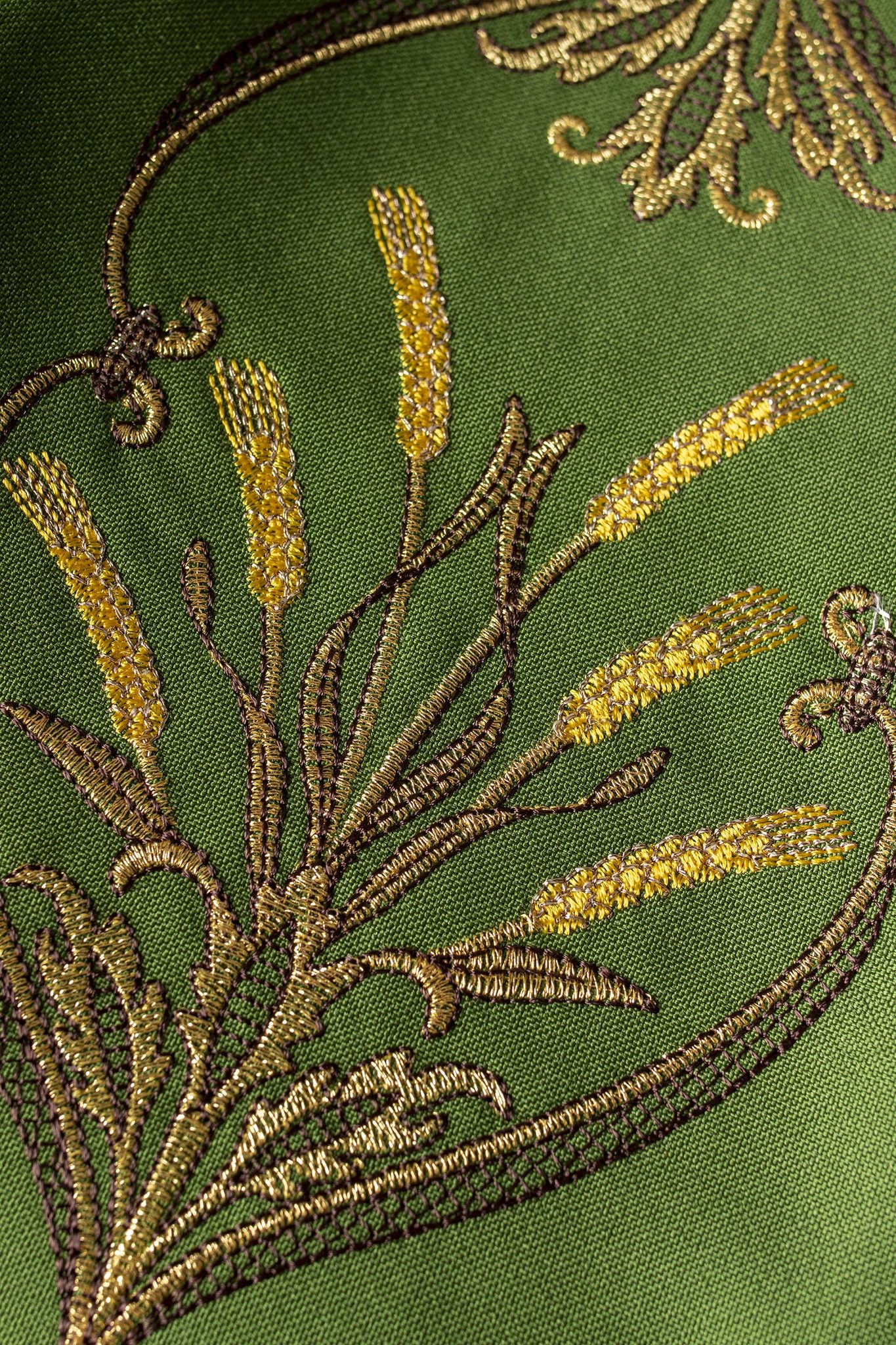 Stuła haftowana - kolory liturgiczne (42) - EUCHARYSTYCZNE - zdjęcie 6 - Stuła haftowana - kolory liturgiczne (42)